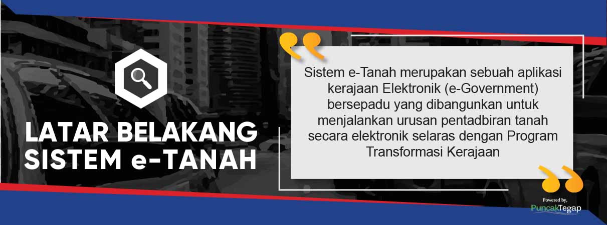 Latar Belakang Sistem e-Tanah